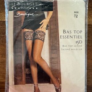 LE BOURGET - Bas Top Essentiel (Satine Hold - Up), Noir, T-2